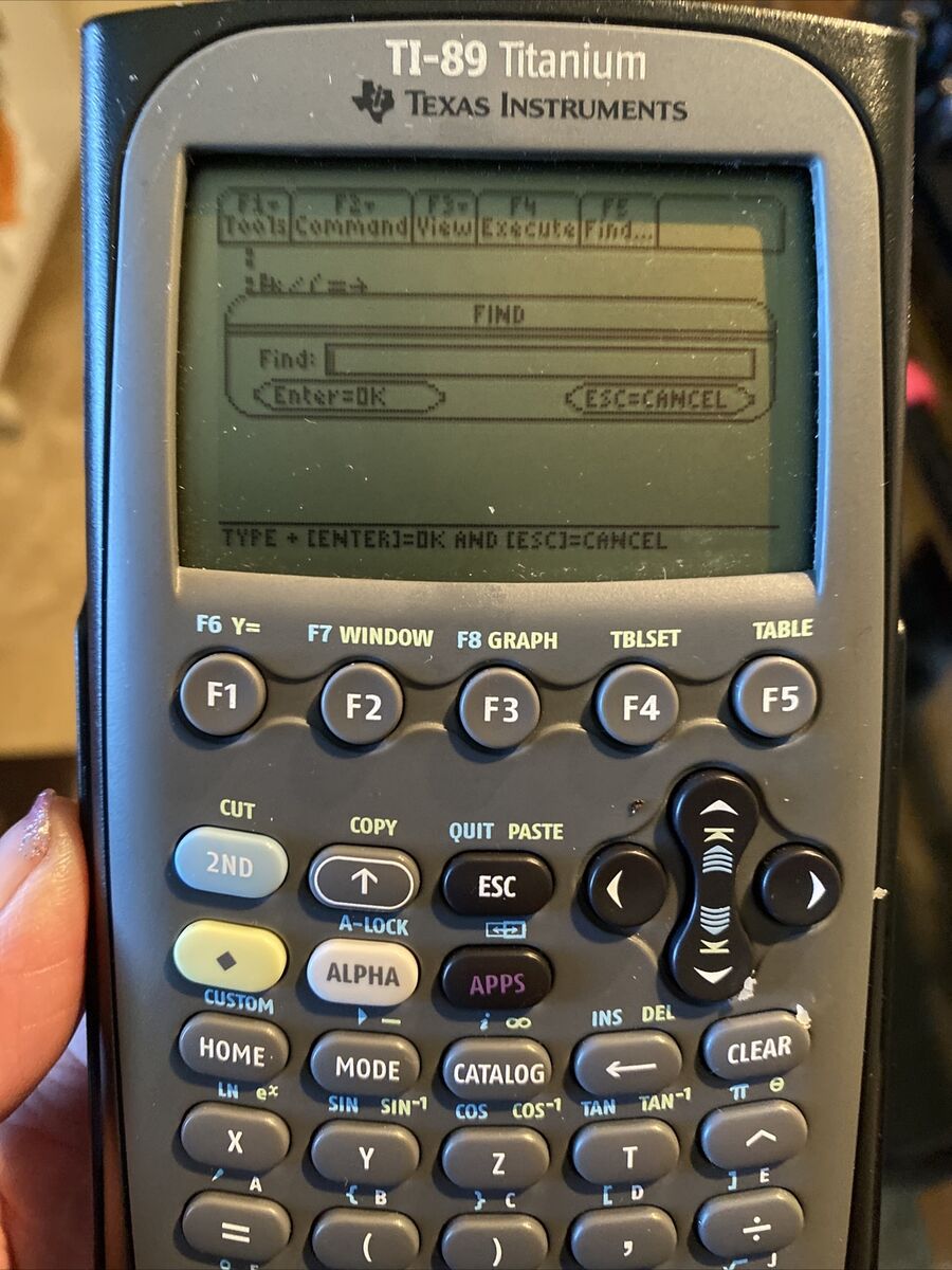 Texas Instruments TI-89 Titanium Graphing Calculator | eBay Texas Instruments TI-89 Titanium Graphing Calculator | eBay