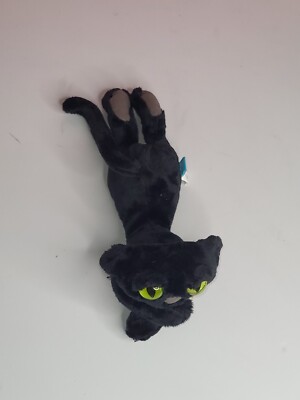 美品！マンハッタントイ ランキーキャット ブラック Lanky Cats Ziggie Stuffed Animal Toy Kitty