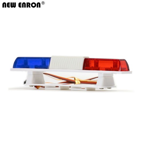 Polizei Blitz helle LED Licht Lampe 360 Grad Drehung für 1/10 1/8 RC Modellauto - Bild 22 von 25