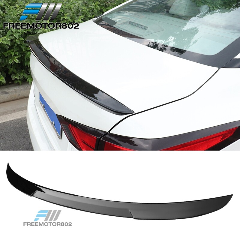 Fits 19-25 Nissan Altima 4-Door IKON Rear Trunk Spoiler Wing Gloss Black - ABS