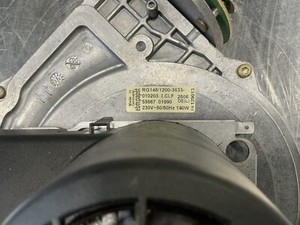 Rational 70.00.566 Blower For Burner NRG118, 230VAC 50/60HZ 110HZ Class H