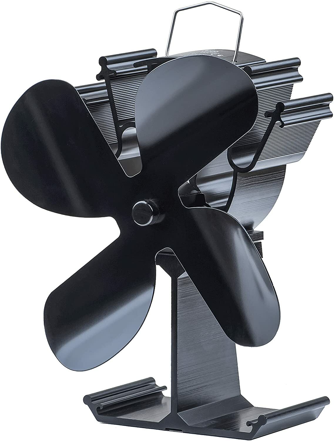 VODA 4-Blade Heat Powered Stove Fan for Wood / Log Burner/Fireplace Eco  Friendly | eBay