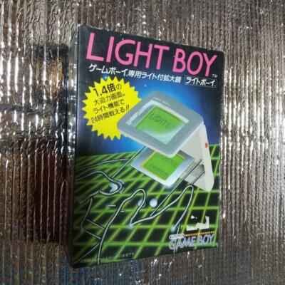 Nintendo Gameboy Magnifier LIGHT BOY Magnifier with light for Nintendo GameBoy Rare Game with Box ...