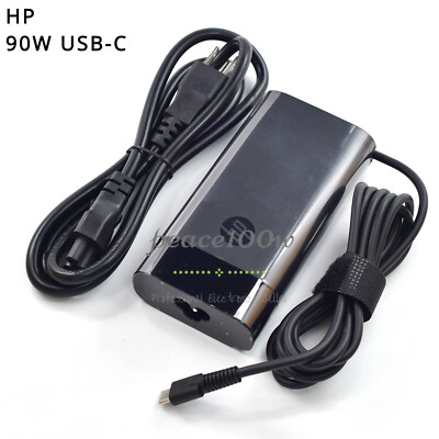 Genuine 90W Type-C Charger HP Spectre x360 904144-850 904082-003 USB-C Adapter