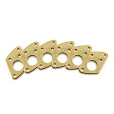 NEW Graph Tech Ratio Invisomatch Plates 6 For "F" Style Screw Holes - GOLD
