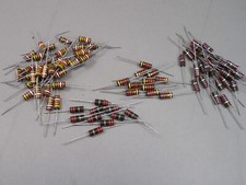 Lot of 75 Allen Bradley Resistors 2 Watt 22Ω 1.2kΩ 39KΩ 270Ω