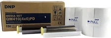 DNP Media Printer, 4x6" Roll, 150 Prints Per Roll, 2 Rolls, 300 Total Prints