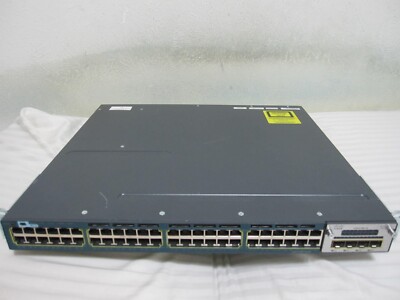 Cisco WS-C3560X-48T-L, V 02, 48 Port Ethernet Switch With C3KX-NM-1G