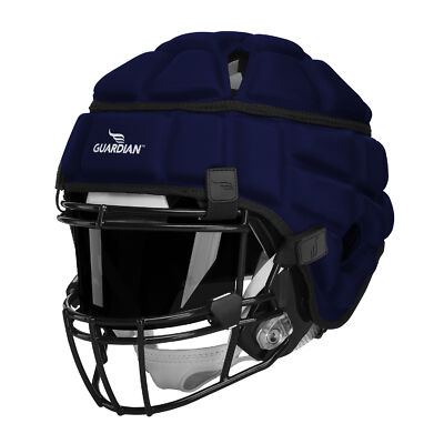 Guardian Cap - Soft-Shell Helmet Cover for Football and Lacrosse, Navy