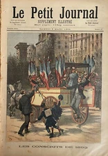 The Little Journal 1892 The Conscripts of 1892 - A Train Stopped by the Snow