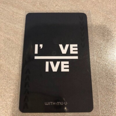 IVE WONYOUNG I've IVE withmuu Photocard PC kpop cute Photo card