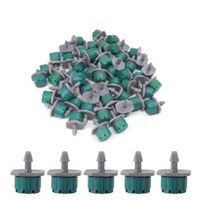 Adjustable Emitter Dripper Micro Drip Irrigation Sprinkler Watering System Lot