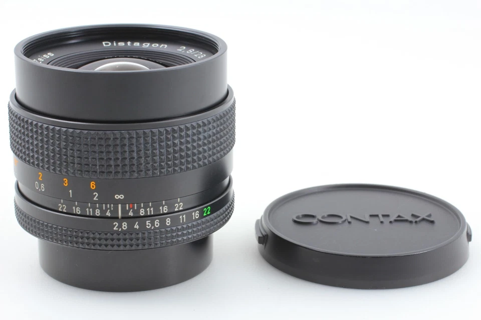 [ TOP MINT ] Contax Carl Zeiss Distagon 28mm f/2.8 MMJ Lens From JAPAN 143 - Image 4 of 4