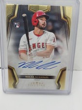 2024 Topps Five Star RC Auto Nolan Schanuel Angels