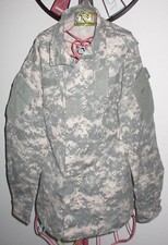 US Army Military Digital ACU BDU Camo Shirt Size Medium Regular USA