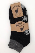 Calze Invernali Altezza Caviglia Misto Lana E Alpaca Per Donna – Sock Snob – 1 Paio, Morbide E Calde - Foto 4