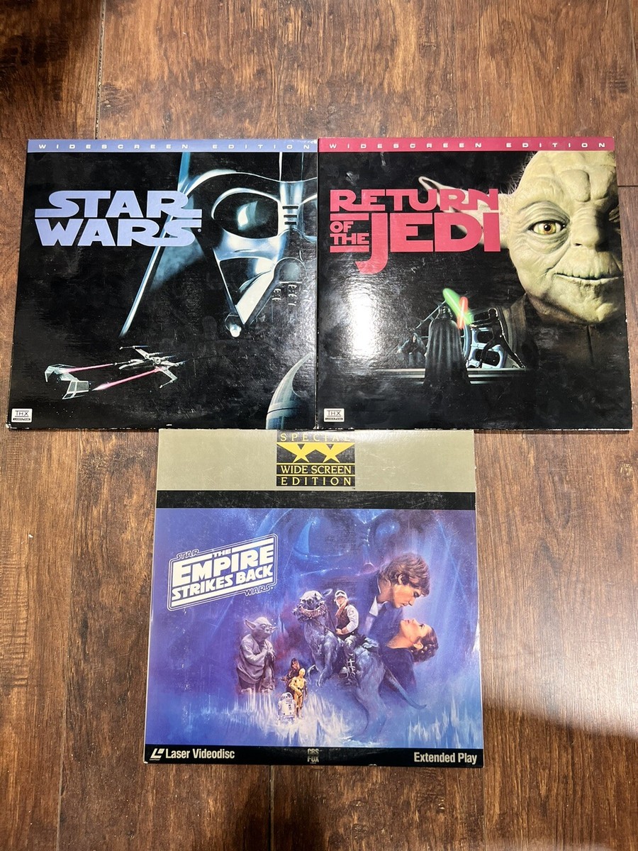 STAR WARS TRILOGY レーザーディスク STAR WARS TRILOGY 6-Laserdisc LD SET WIDESCREEN FORMAT