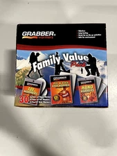 Grabber Family Value Pack 30 Total Warmers Hand Toe Body 10 Each