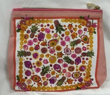 Estee Lauder Pink Flower Make-Up/Cosmetic Bag