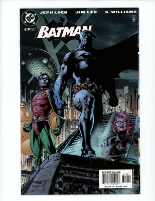 Batman #619 2003 DC Comics NM- Direct Comic Book 1st App of Hush Costume