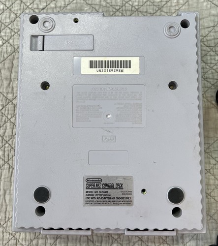 Super Nintendo SNES Console With Super Mario All Star + Rage SNES - Picture 7 of 9