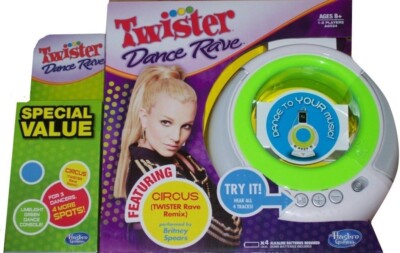 Hasbro Twister Dance Rave Value Pack Game (Britney Spears Circus Party)