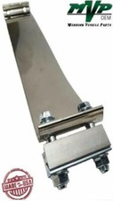 Mvp 2-12 I-block Stainless Steel Exhaust Flat Band Clamp - Je25sa
