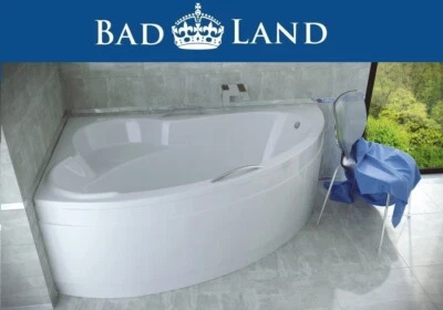 BADLAND Badewanne Wanne Eckwanne 140x90 160x100 Rechts / Links Schürze + GRATIS ! !