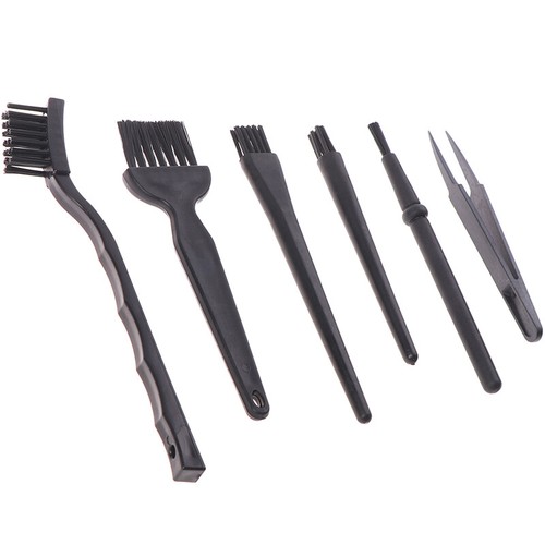 6Pcs/1Set Anti Static Brush Cleaning Brush Tool For Mobile Phone Tablet Rep*R1