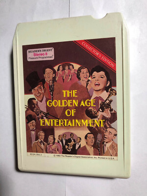GOLDEN AGE OF ENTERTAINMENT PERRY COMO, JIMMY DORSEY, ELLA FITZGERALD 8 TRACK