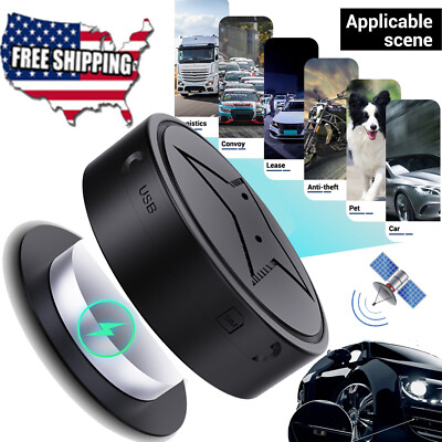 PG12 Magnetic Mini GPS Real Time Car Locator Tracker GSM/GPRS Tracking Device US