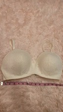 aerie American EAGLE Women's White Lace Padded  Bra Size 36DD