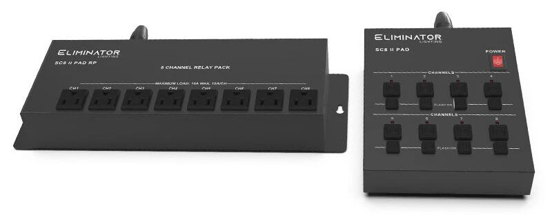 Eliminator Lighting ADJ SC8 II PAD SYSTEM Analog Lighting Controller System - Image 3 of 4