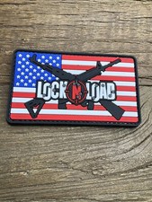 Patch PVC Tactical Morale HOOK-3D Lock Load Rifle AR Ak