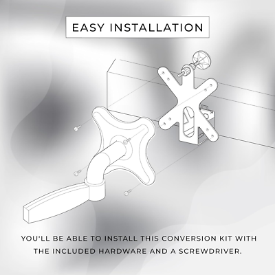 Adattatore VESA Per Monitor Acer - Montaggio Su Supporto 75x75 O 100x100 Mm - Foto 9