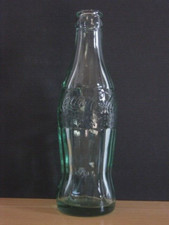 Vintage Genuine Coca-Cola Green Bottle 6-1/2 Oz