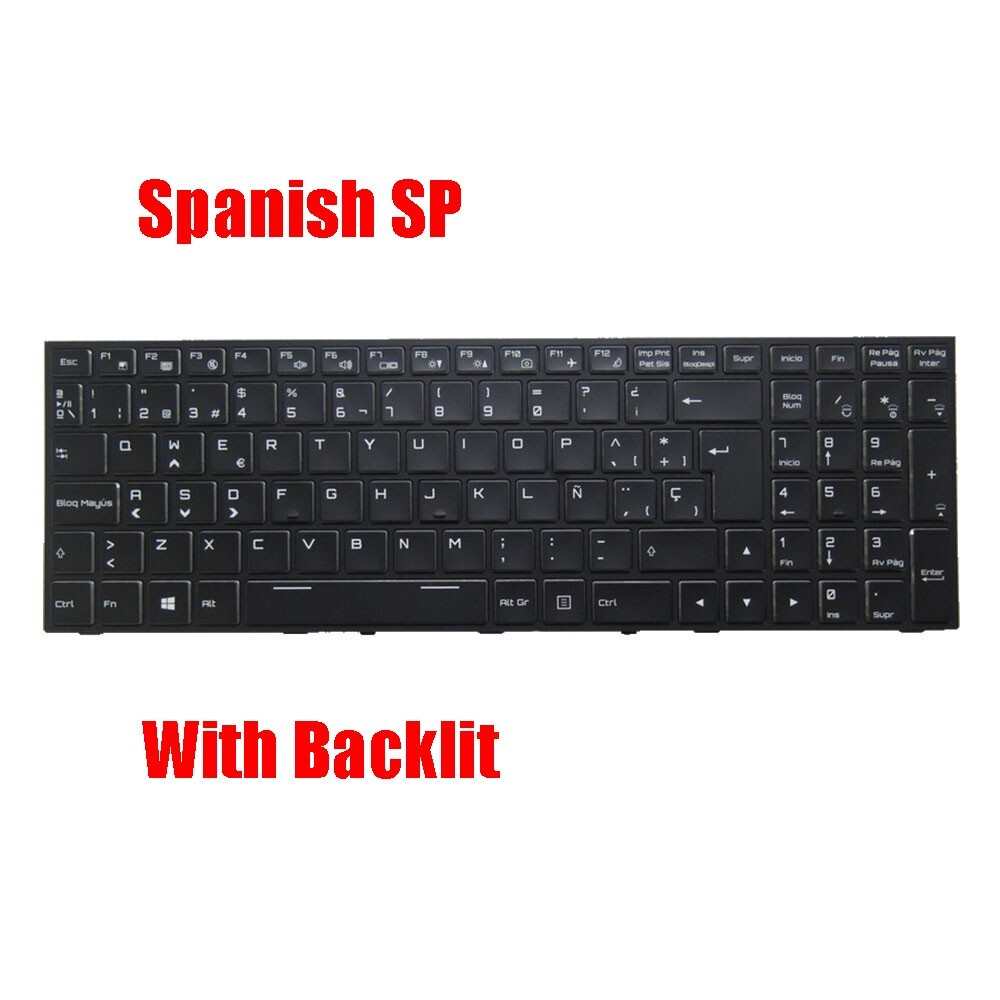 SP keyboard For MEDION ERAZER X7853 P670HS-GM MD60515 MD60551 MD60584 MD60585