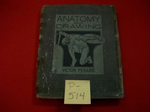 VINTAGE COLLECTIBLE ©1928 ANATOMY & DRAWING BY VICTOR PERARD SELF-PUBLISHED VGC