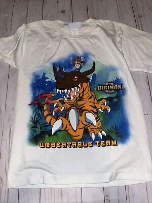 Digimon Digital Monster Unbeatable Team VTG 2000 Youth Large