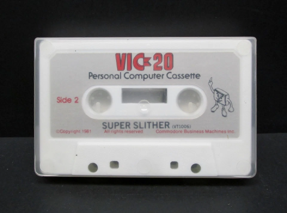 Slither & Super Slither, VIC-20, Cassette, Commodore 1981, CIB, Never Used - Image 4 of 4
