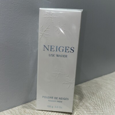 NEIGES LISE WATIER PERFUMED BODY POWDER 100ML/3.5OZ SEALED FRESH