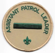 Assistant Patrol Leader 2015-Current APLB-2-1-2 Boy Scout of America BSA