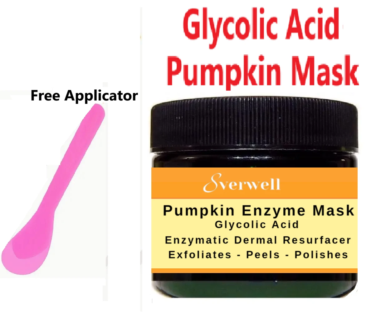 15% to 45% Glycolic Acid Peel Pumpkin Enzyme Facial Mask AHA. Not cream,serum