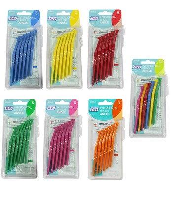 TePe Angle Interdentalbürsten ALLE Größen 2x, 4x, 6x, 8x Zahnzwischenraum