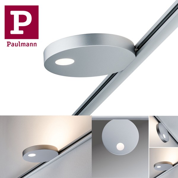 Paulmann Urail Spot Uplight Salto 16W Chrom Matt 230V Metall-image