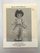 NOS 1983 Byron Doll Clothing Pattern Herta For 10" Dolls UNCUT BY138