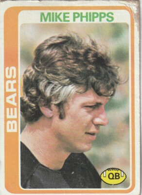 FREE SHIPPING-POOR-1978 Topps Mike Phipps #377 BEARS