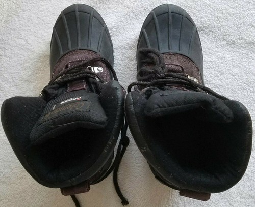 Coleman ~ Botas para niño ~ Talla 6 ~ Negro/Marrón ~ Cuero ~ Thinsulate - Imagen 3 de 5