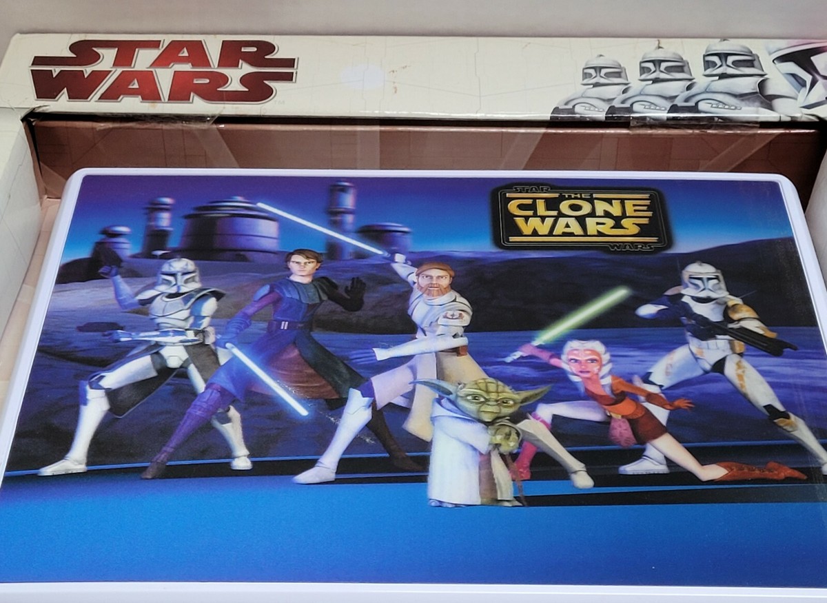 Star Wars Clone Wars Laptop 2009 RARE RED BOX VERSION CIB NRFP