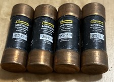 Lot Of 4 Cooper Bussmann JKS-15 Fuses 15A 600VAC Limitron Class J